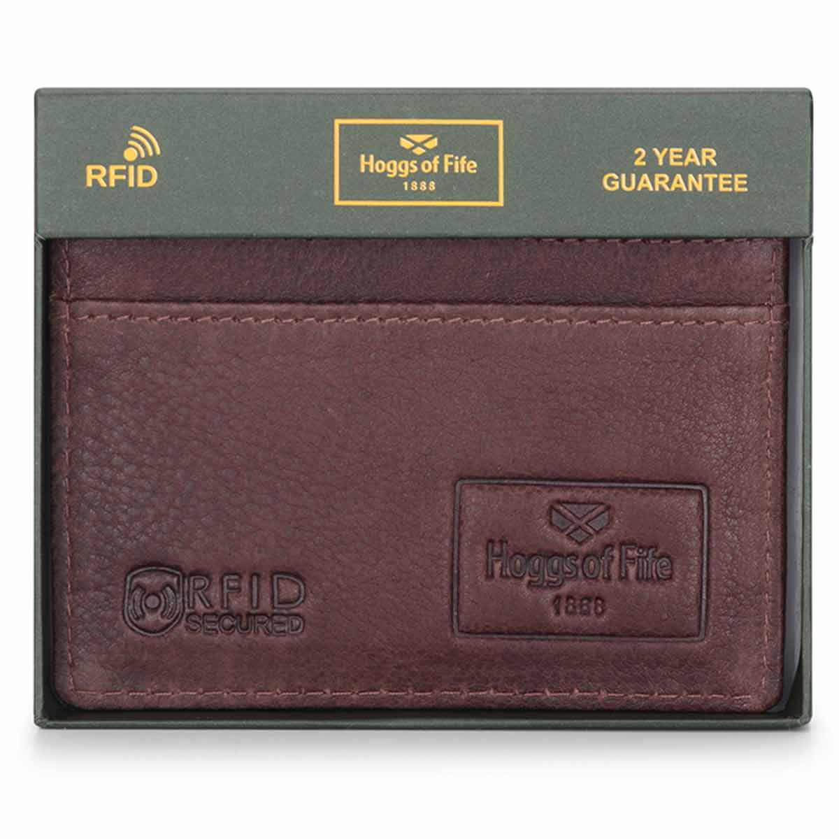 Hoggs of Fife Monarch Leather Credit Card Holder 