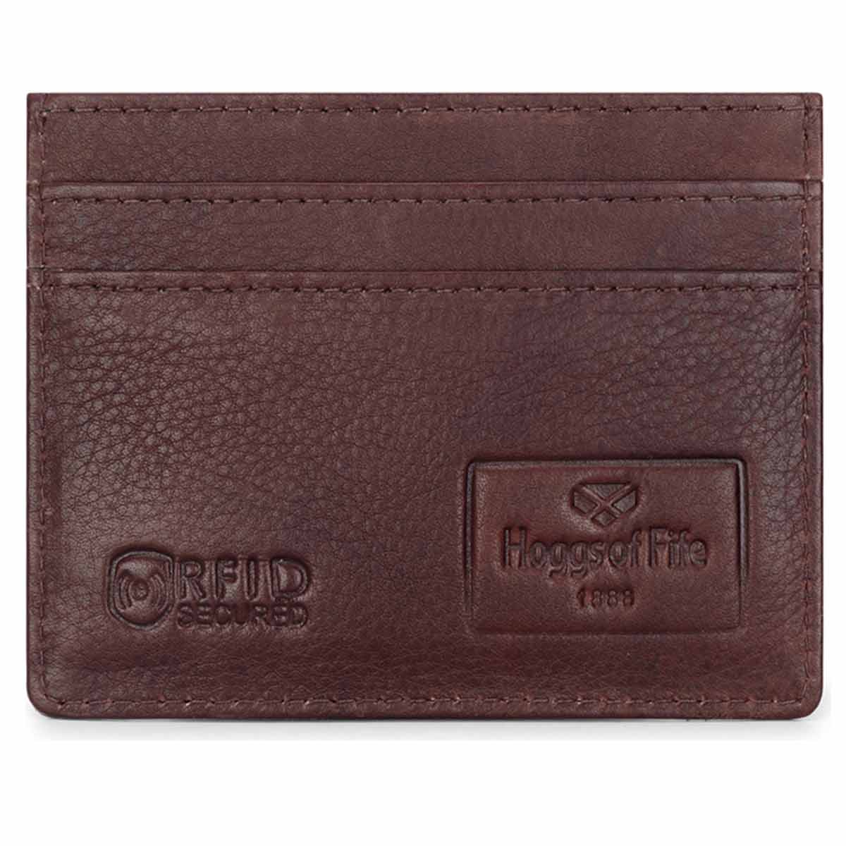 Hoggs of Fife Monarch Leather Credit Card Holder - Rear