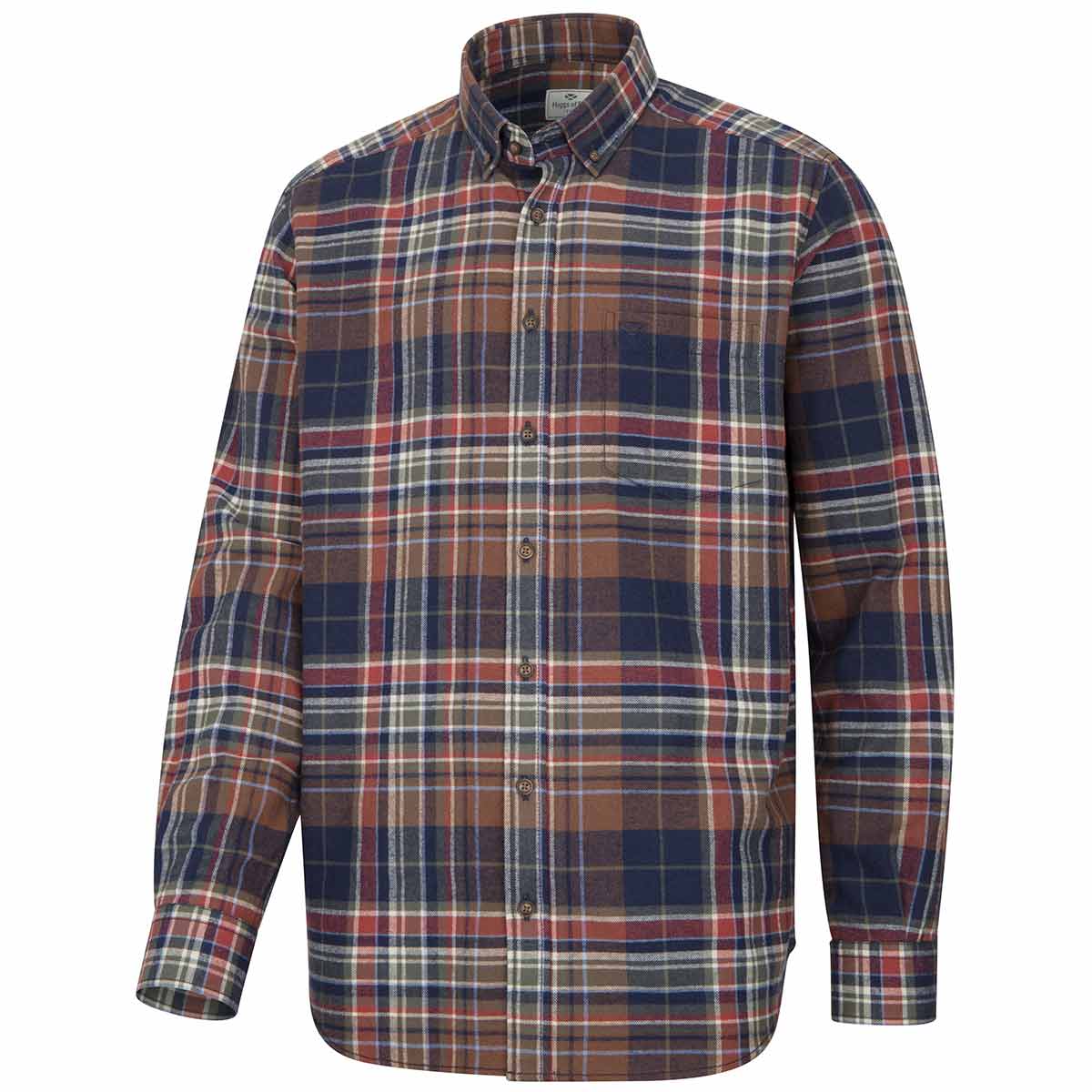 Hoggs of Fife Pitreavie Flannel Check Shirt