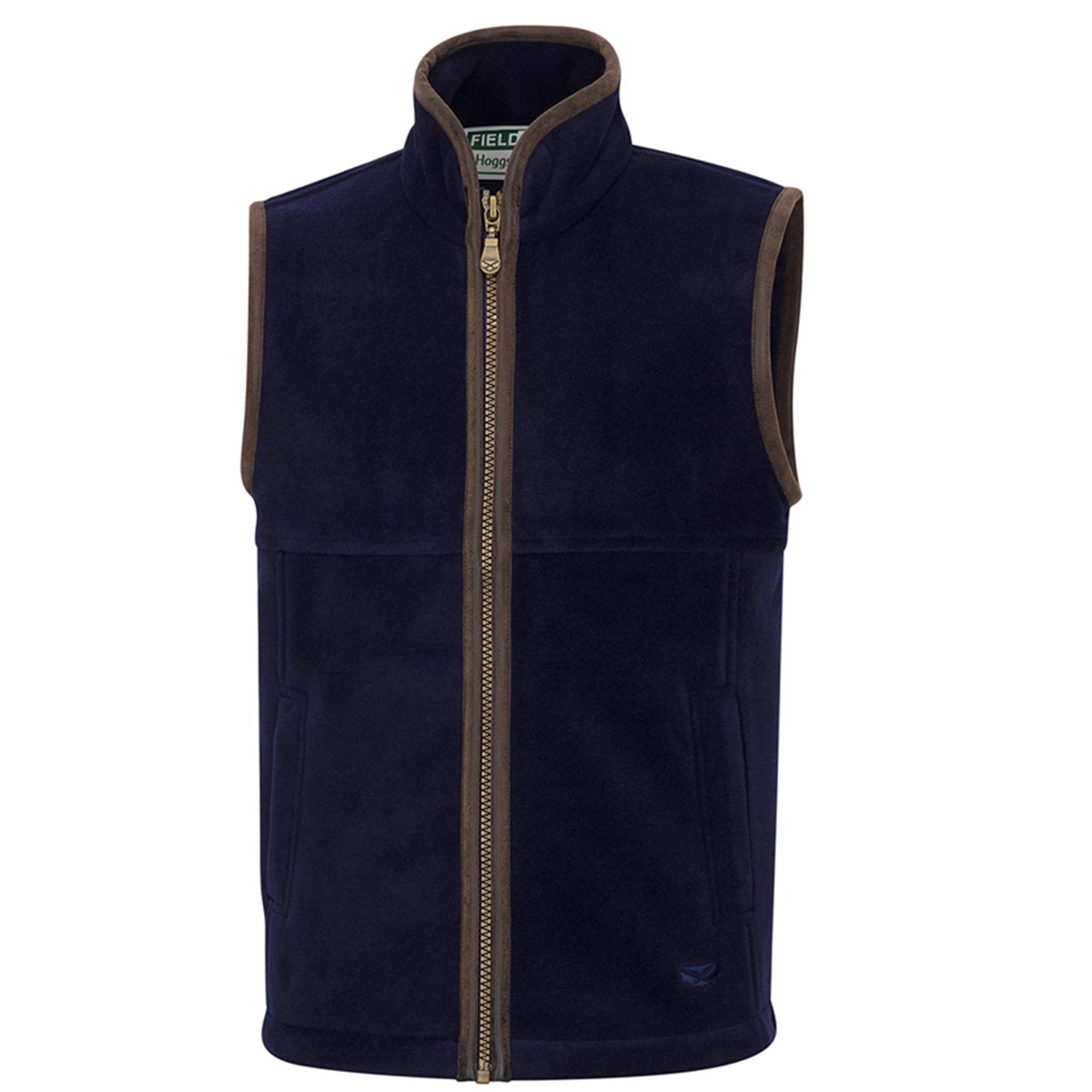 Hoggs of Fife Stenton Junior Fleece Gilet - Navy