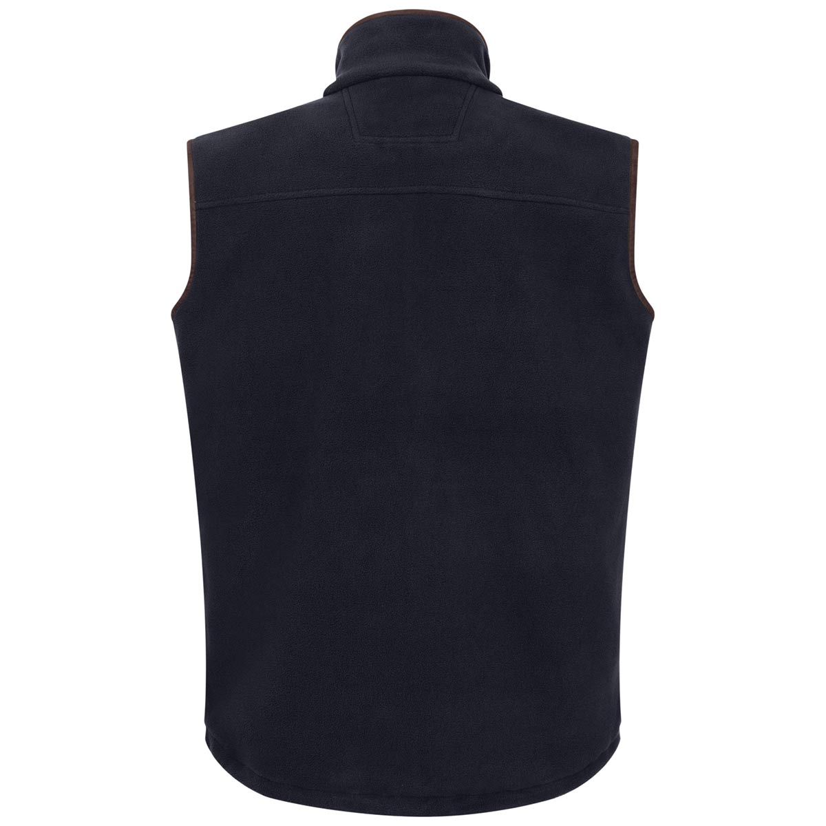 Hoggs of Fife Woodhall Fleece Gilet - Black - Rear