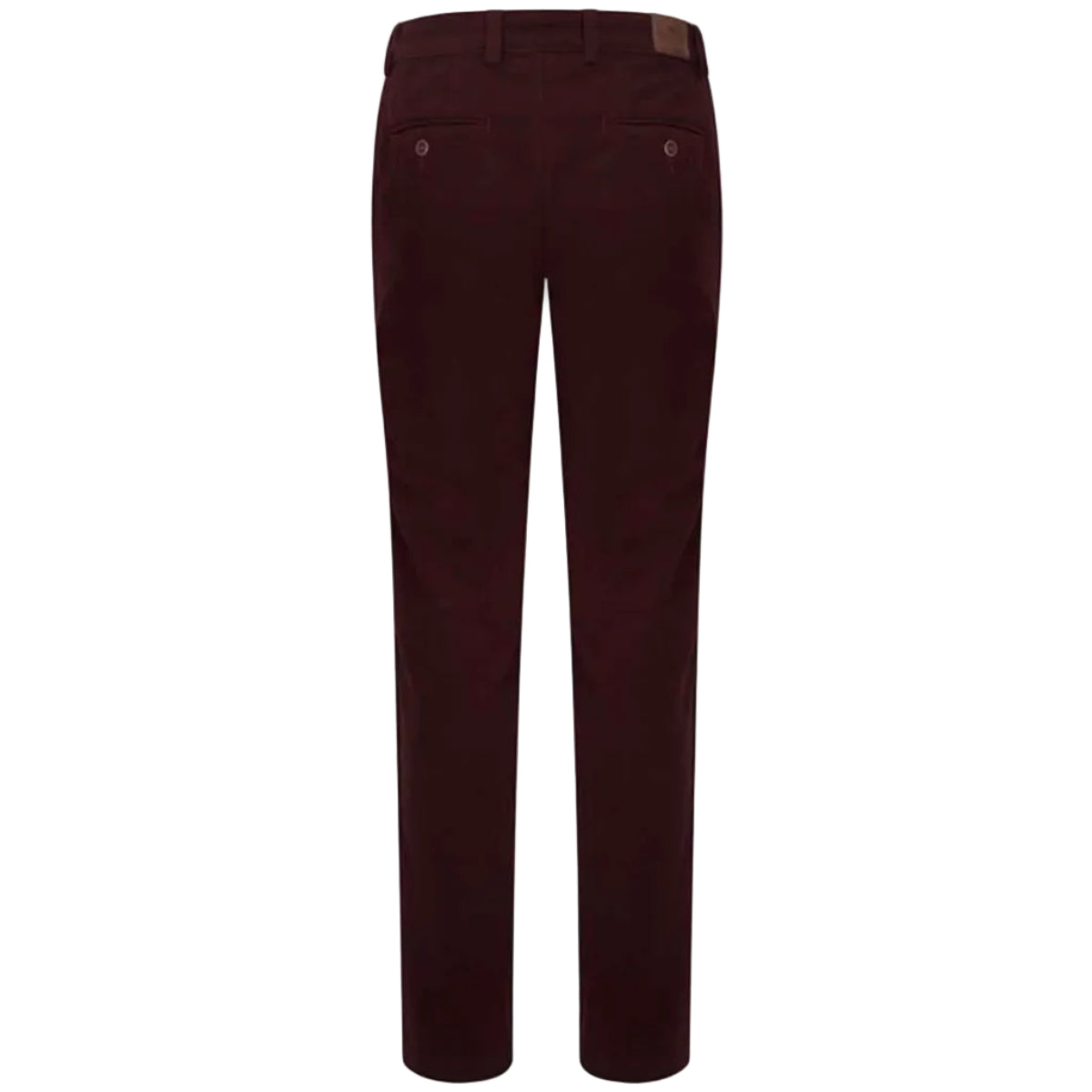 Hoggs of Fife Carrick Technical Stretch Moleskin Trousers - Malbec - Rear