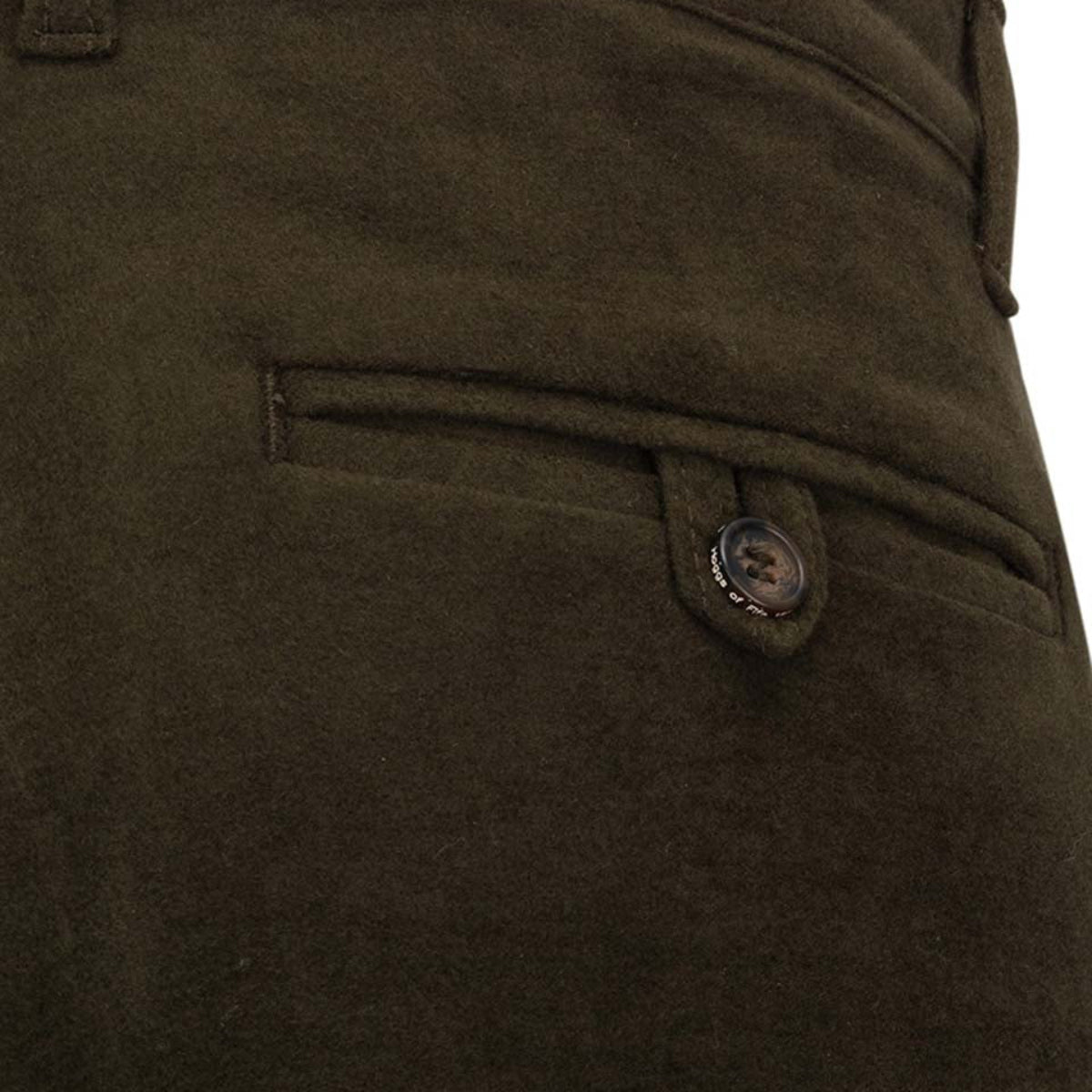 Hoggs of Fife Durness Moleskin Breeks - Detail