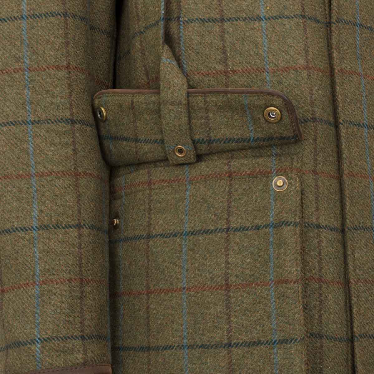 Hoggs of Fife Kingussie Technical Tweed Field Coat - Detail