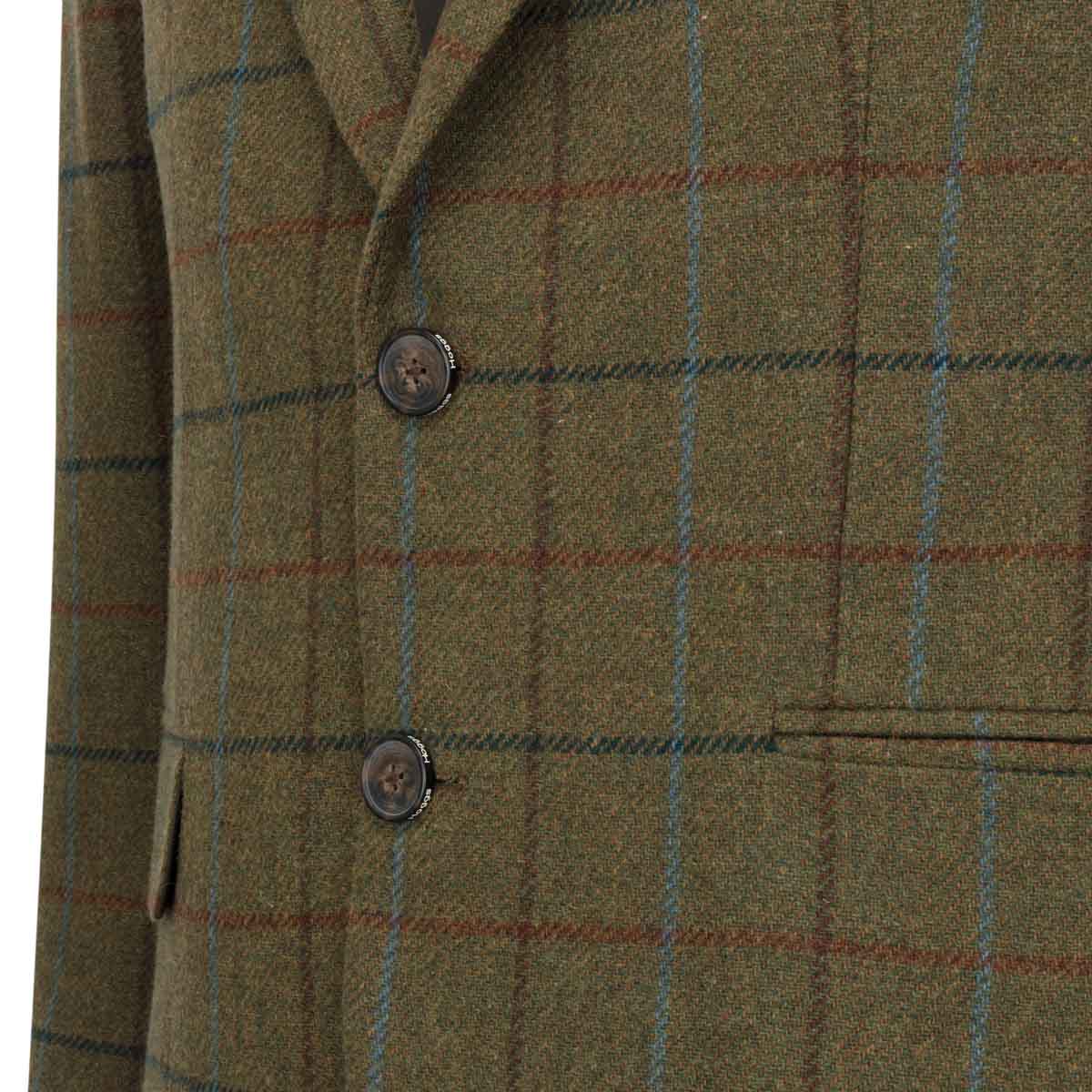 Hoggs of Fife Kingussie Tweed Sports Jacket - Detail