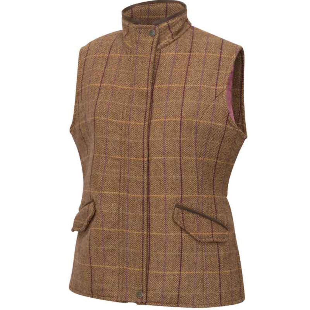 Hoggs of Fife Ladies Eden Technical Tweed Gilet