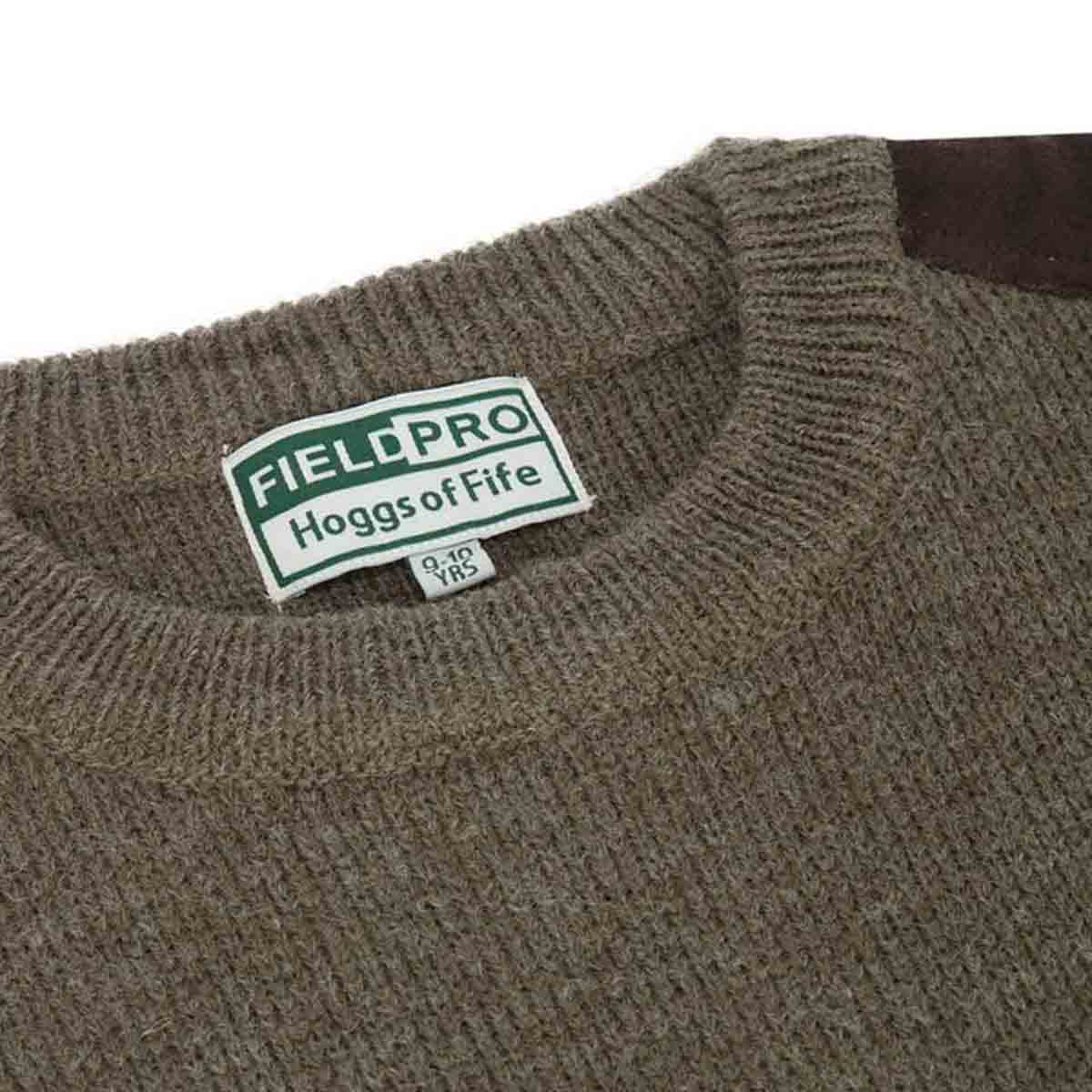Hoggs of Fife Melrose II Junior Pullover - Detail