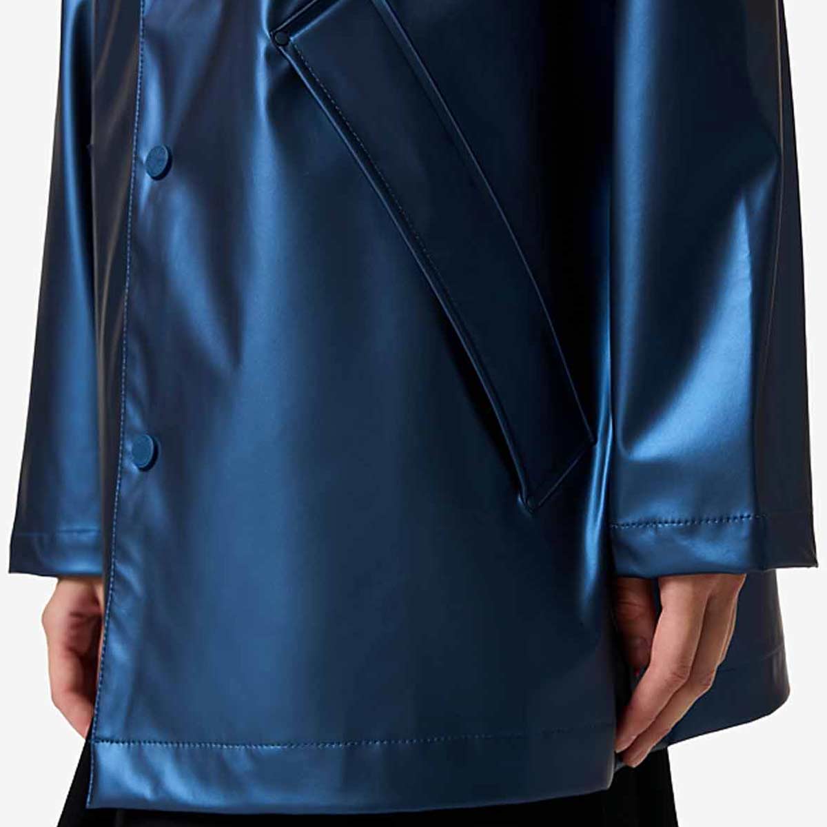 Hunter Jo Pu Downpour Rain Parka - pocket