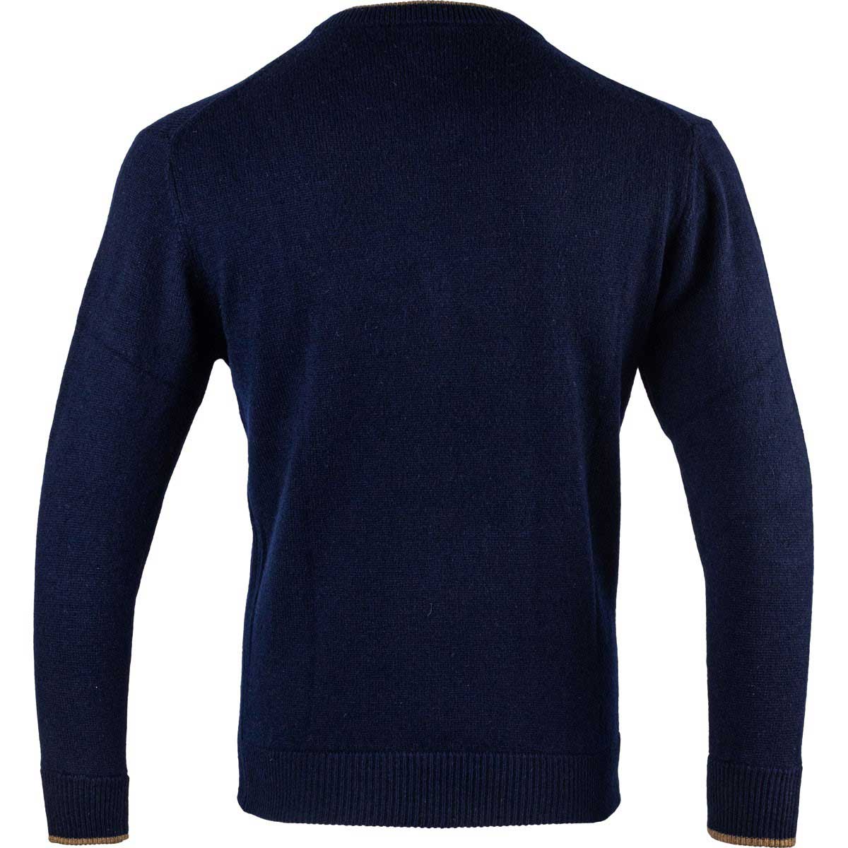 Jack Pyke Ashcombe V-Neck Pullover - navy rear