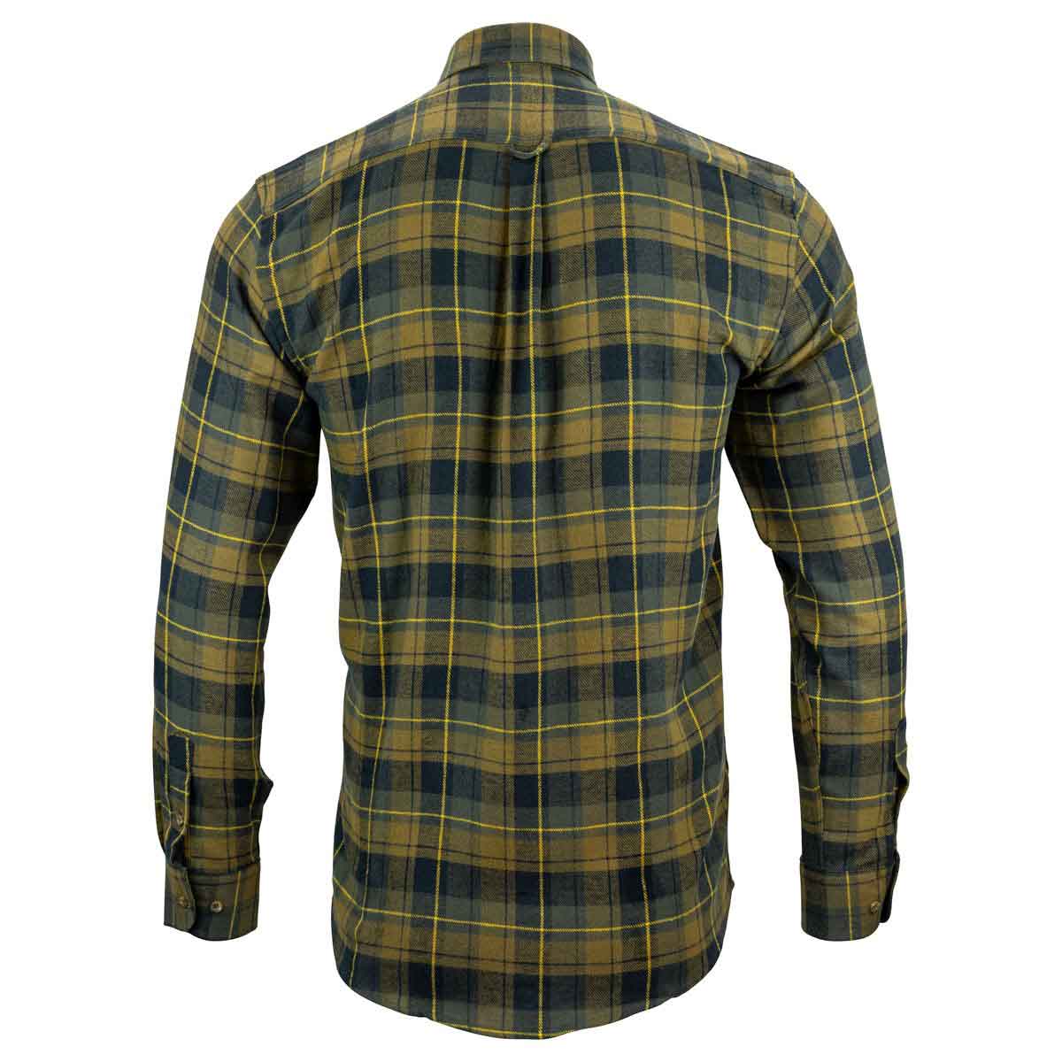 Jack Pyke Flannel Shirt Brown - rear