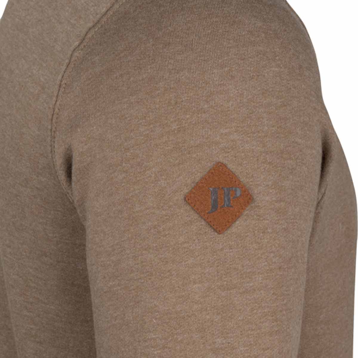 Jack Pyke Half Zip Sweatshirt - Barley - Detail