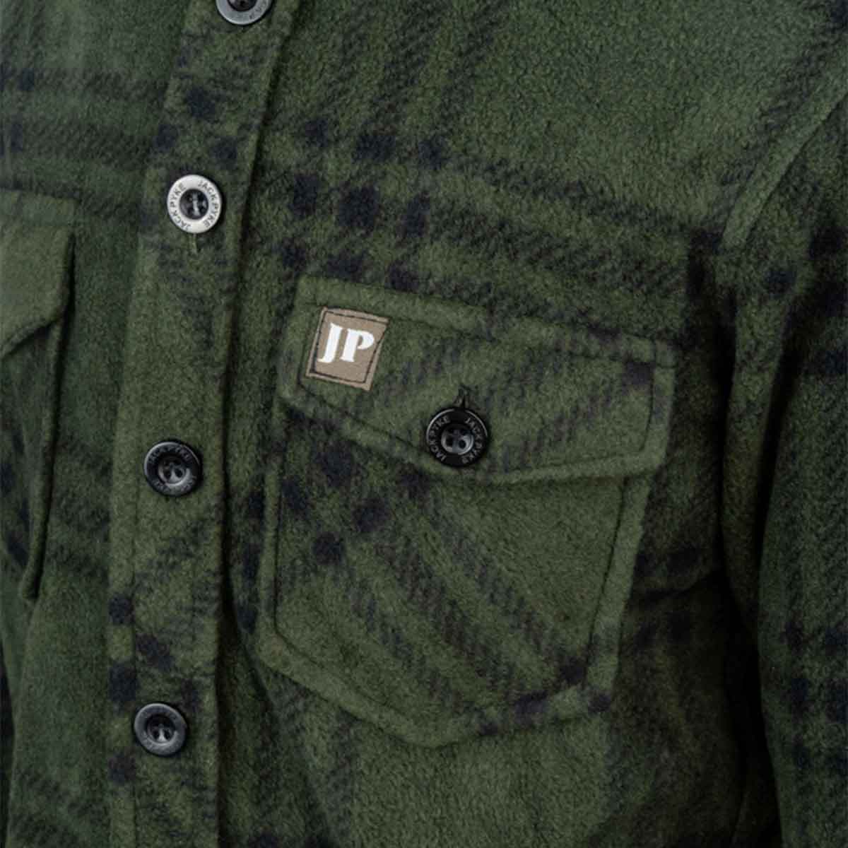 Jack Pyke Junior Polar Fleece Shirt - Detail