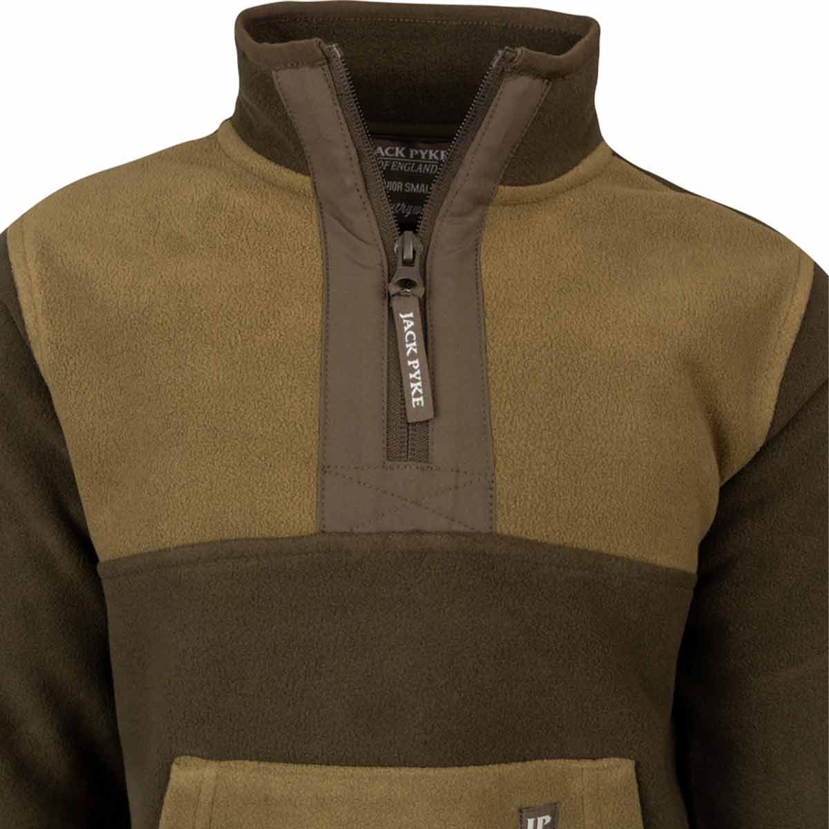 Jack Pyke Junior Two Tone Fleece Top - Collar