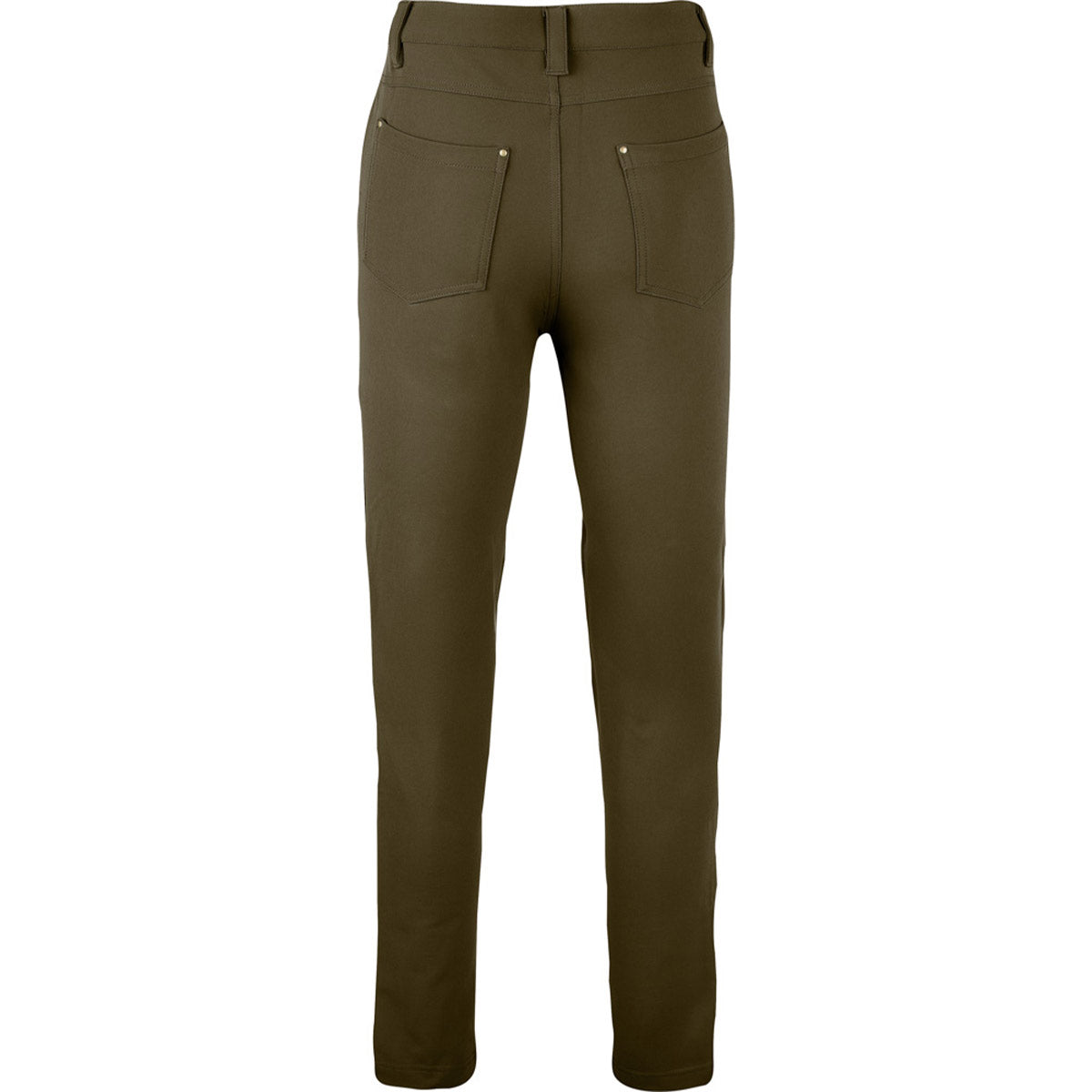 Jack Pyke Ladies Contour Stretch Pants - Brown - Rear