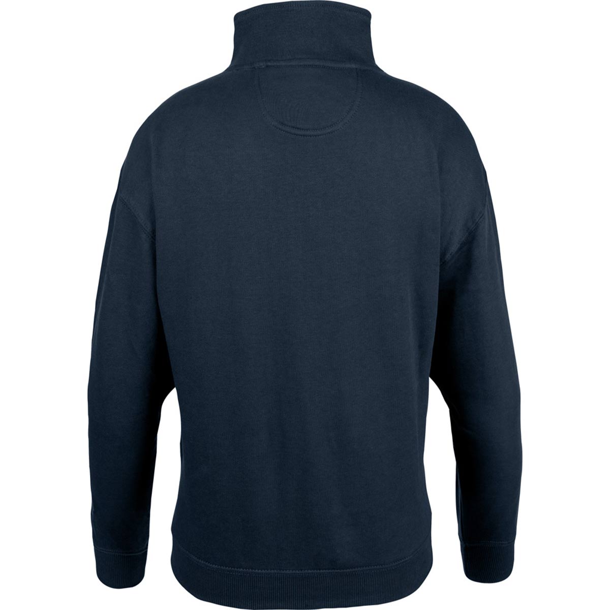 Jack Pyke Ladies Half Zip Sweatshirt - Navy - Rear