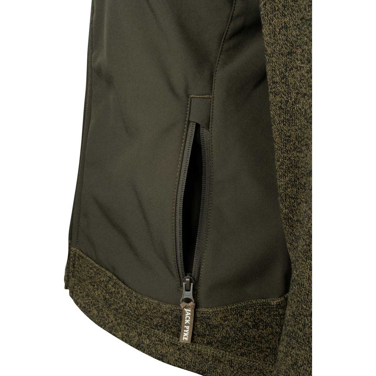 Jack Pyke Ladies Hybrid Jacket - Side Pocket