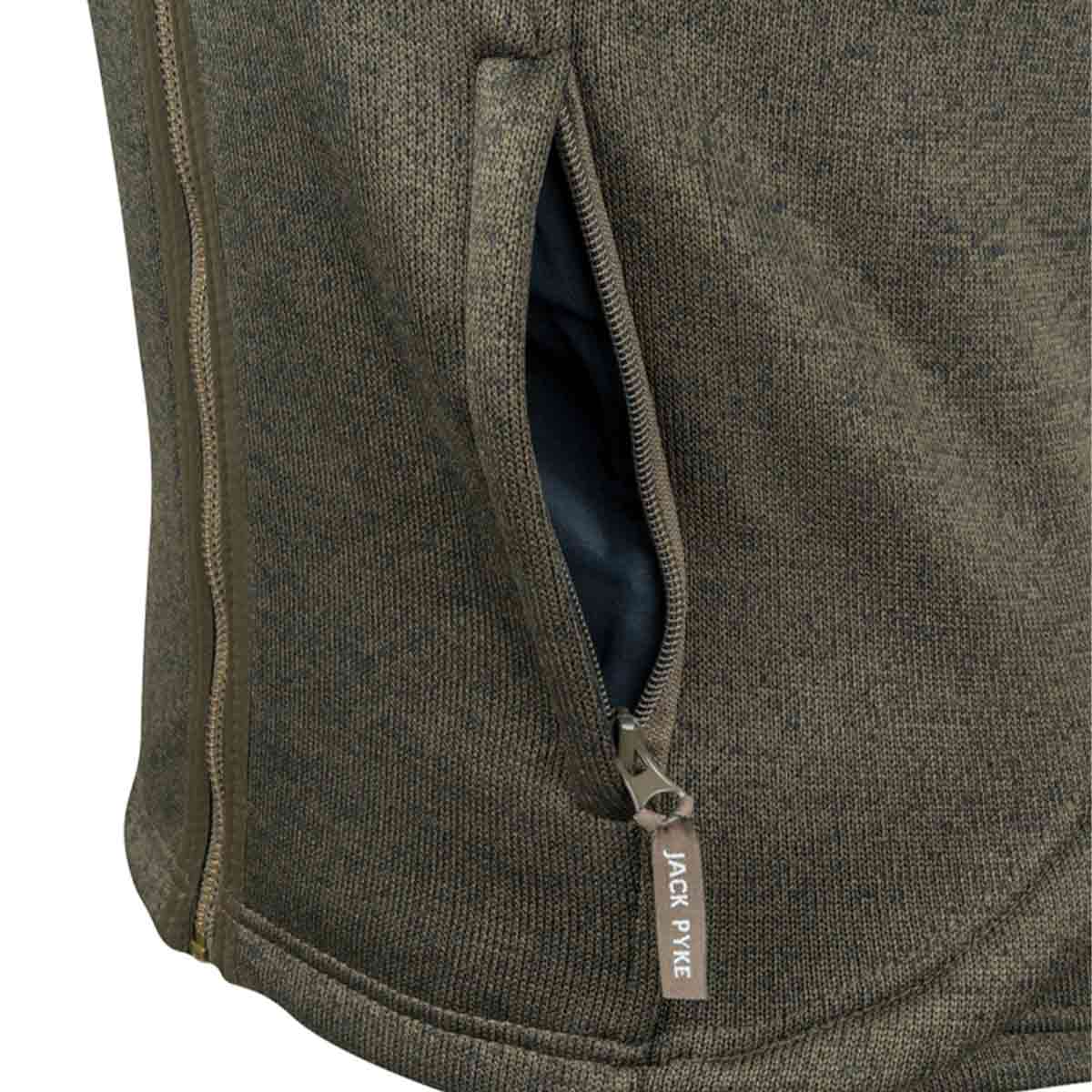 Jack Pyke Ladies Melange Fleece Gilet - Pocket
