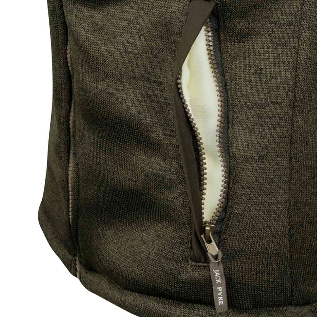 Jack Pyke Ladies Scandinavian Fleece Jacket - Pocket