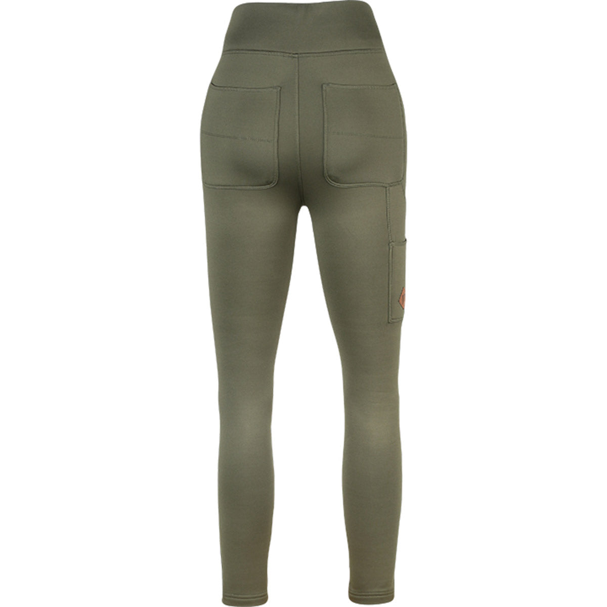 Jack Pyke Ladies Utility Leggings - Olive - Rear