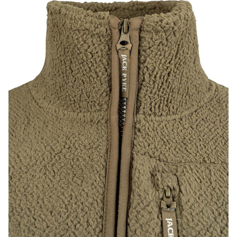 Jack Pyke Shires Fleece Jacket - Neck Detail