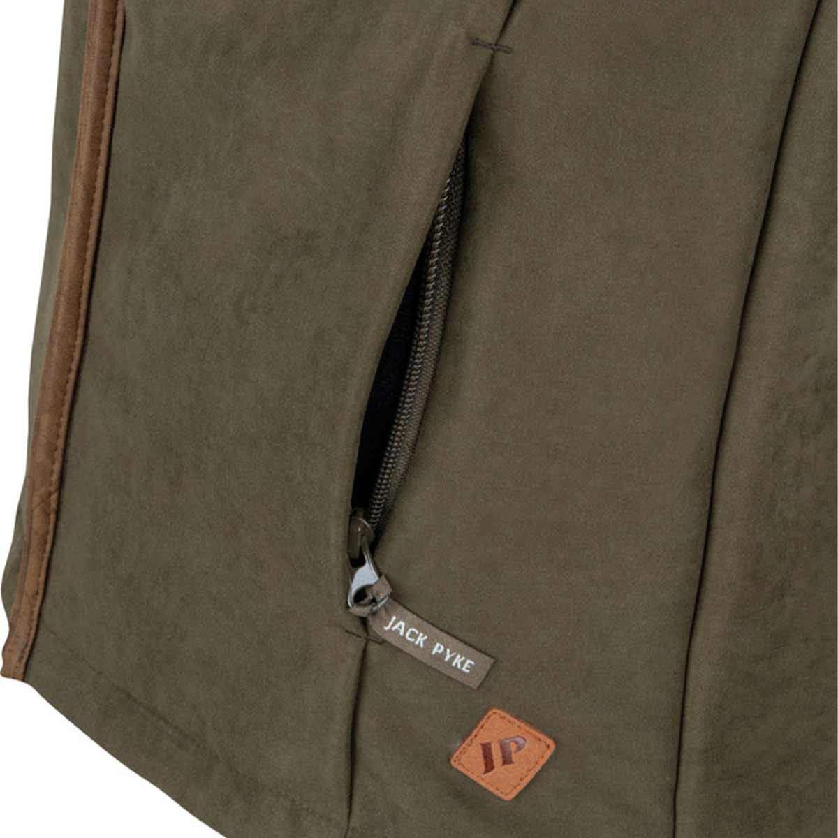 Jack Pyke Technical Moleskin Gilet - Pocket