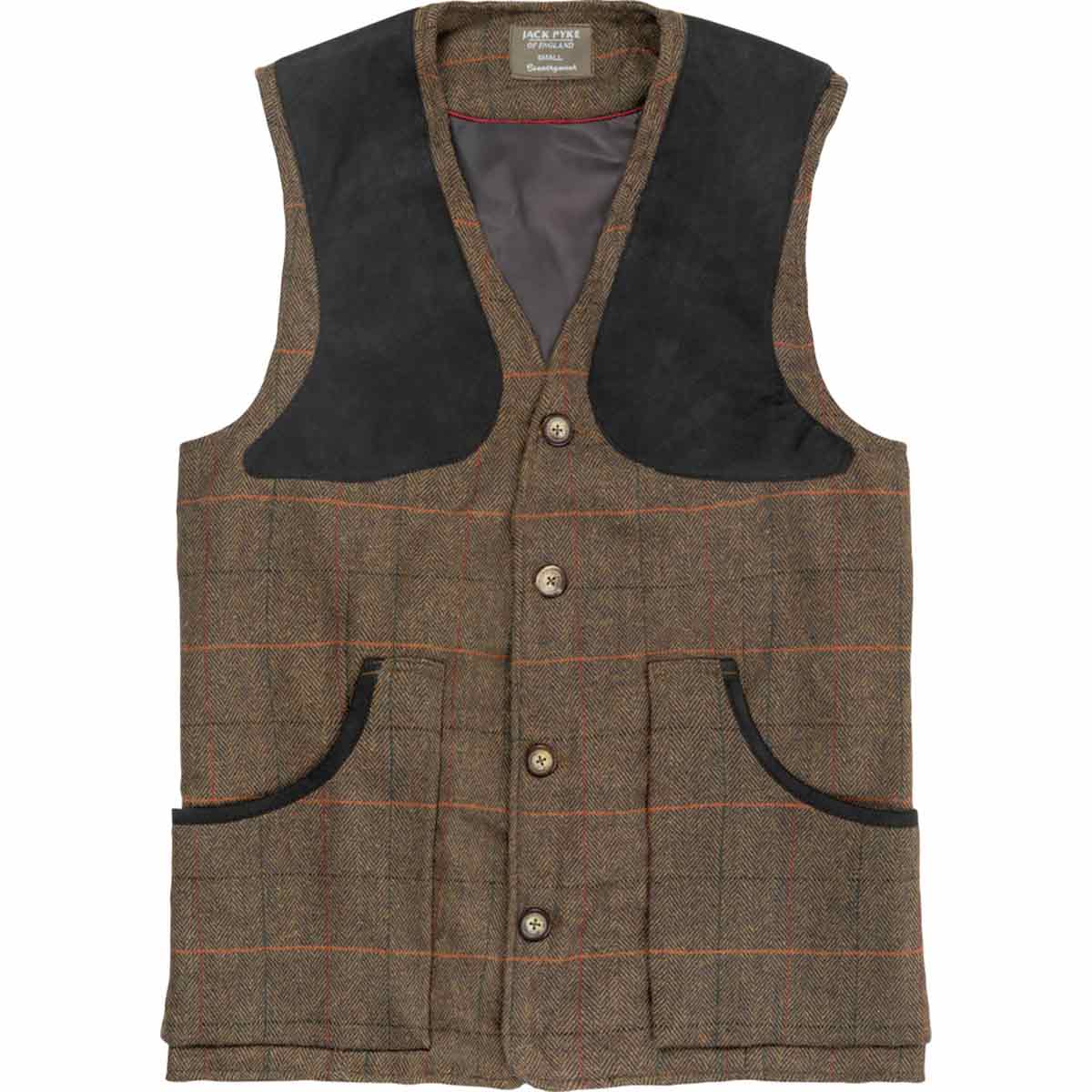 Jack Pyke Tweed Shooting Vest