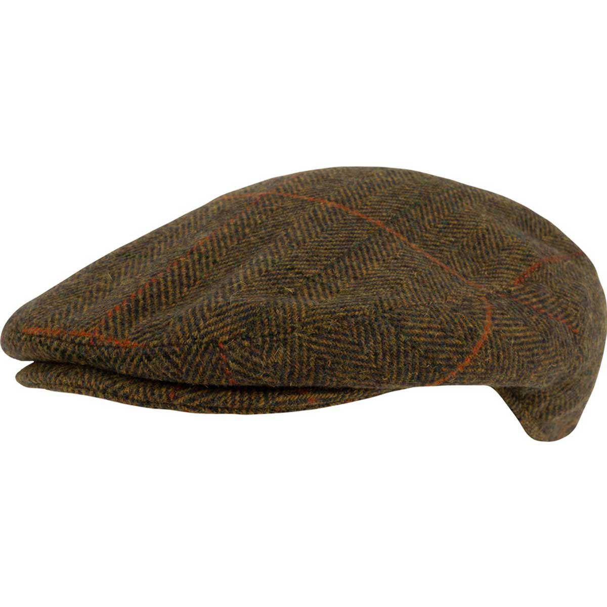 Jack Pyke Wool Blend Flat Cap - brown