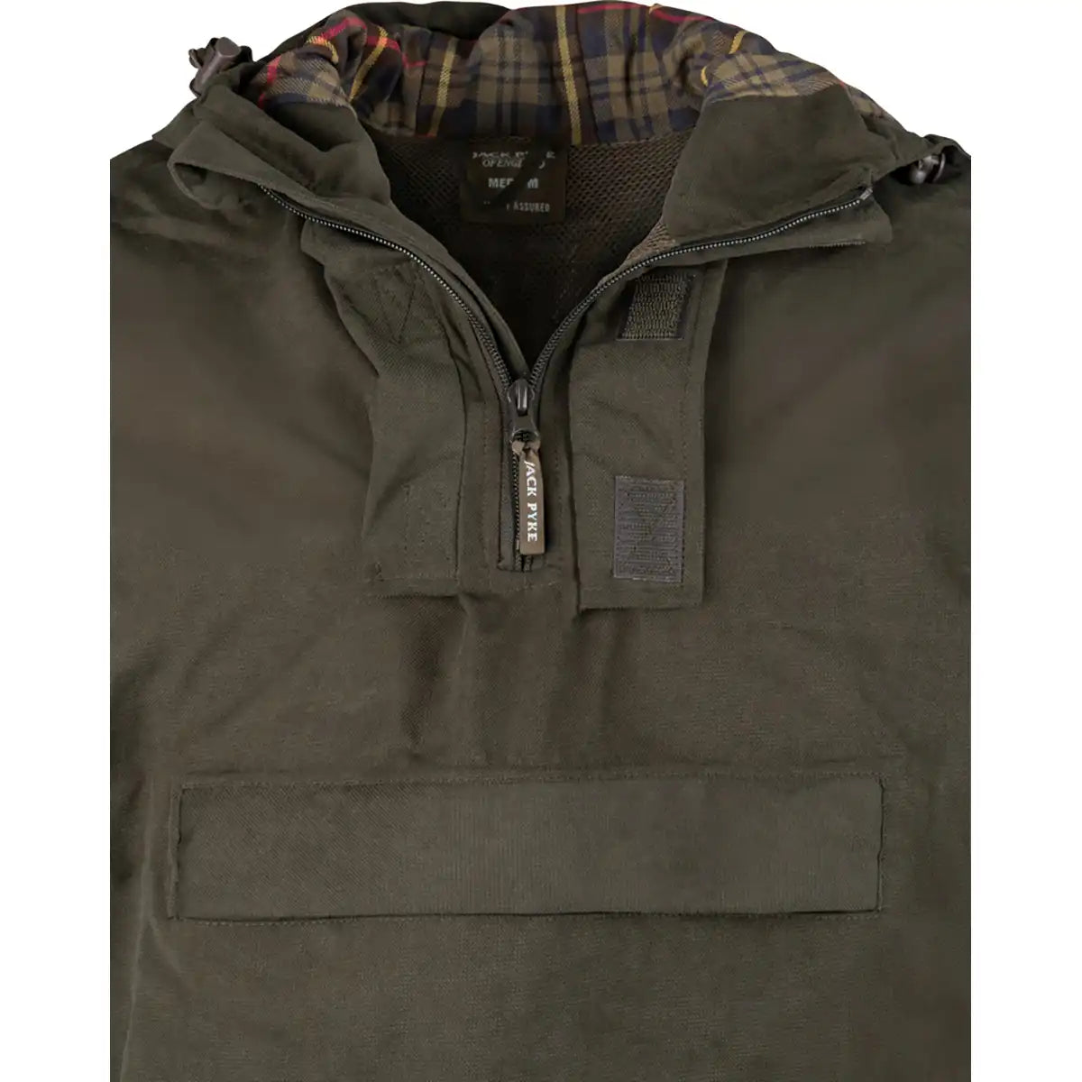 Jack Pyke Ashcombe Smock - Front Zip Detail