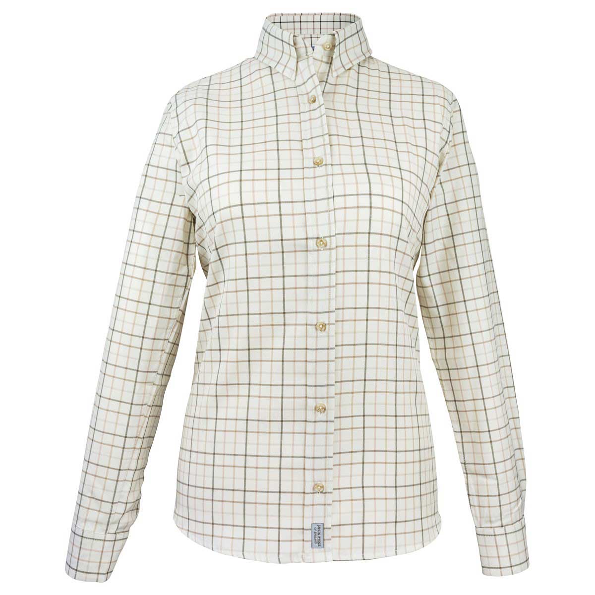 Jack Pyke Ladies Countryman Brown Check Shirt 