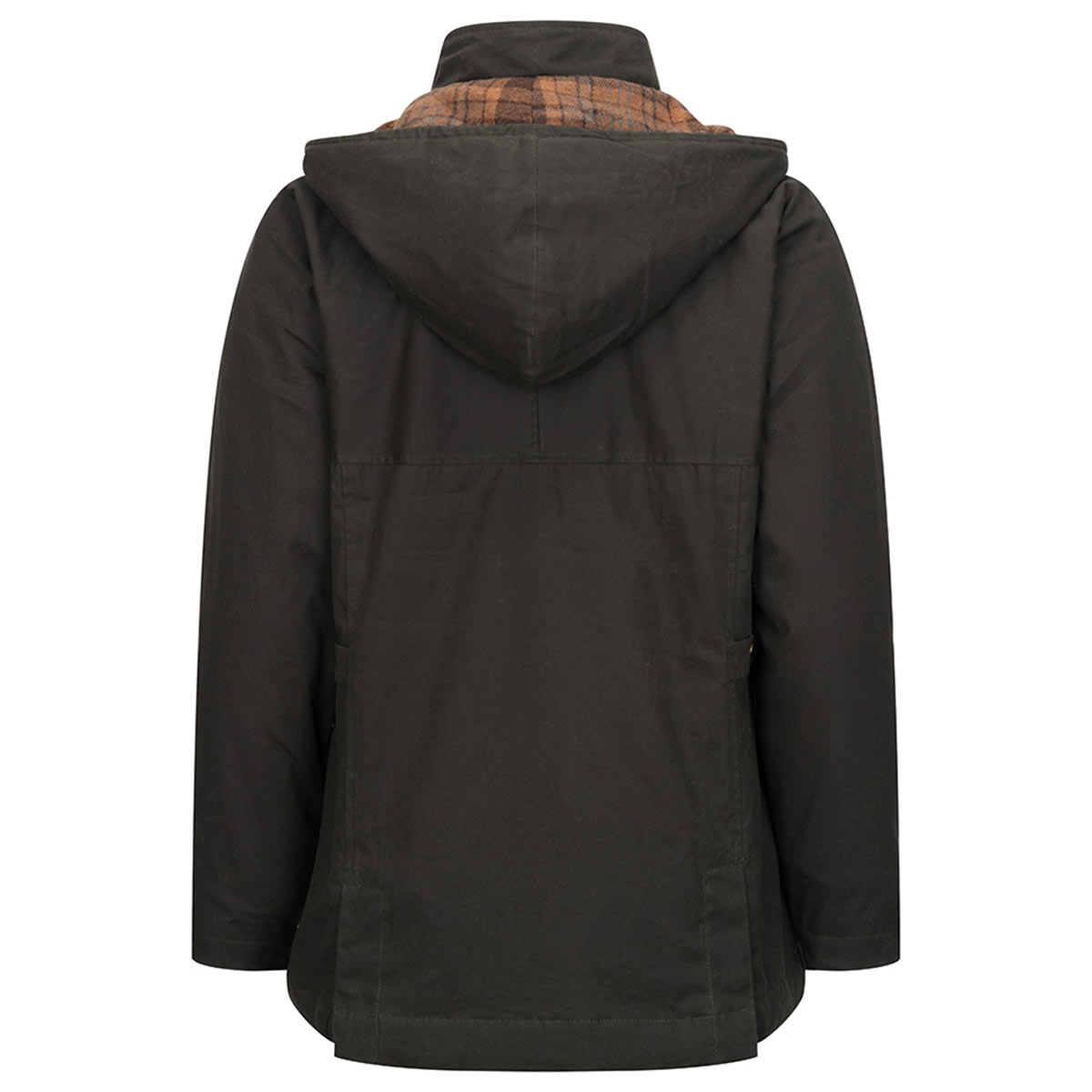 Hoggs of FIfe Kelso Waterproof Waxed Jacket - Womens - Back