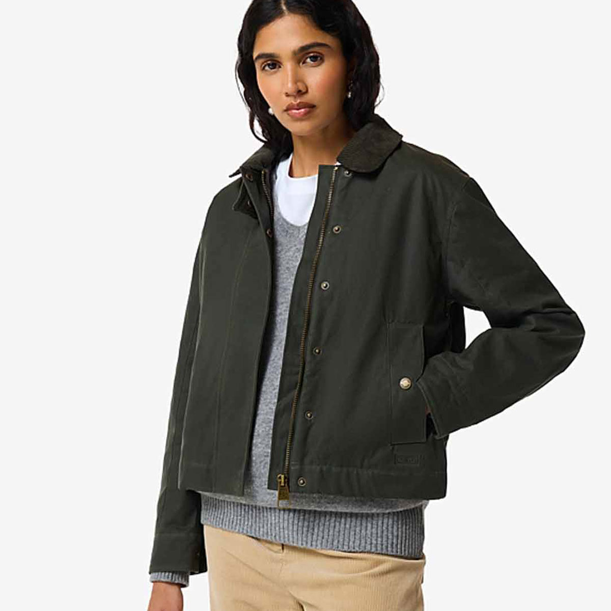 Hunter Womens Leith Waxed Jacket