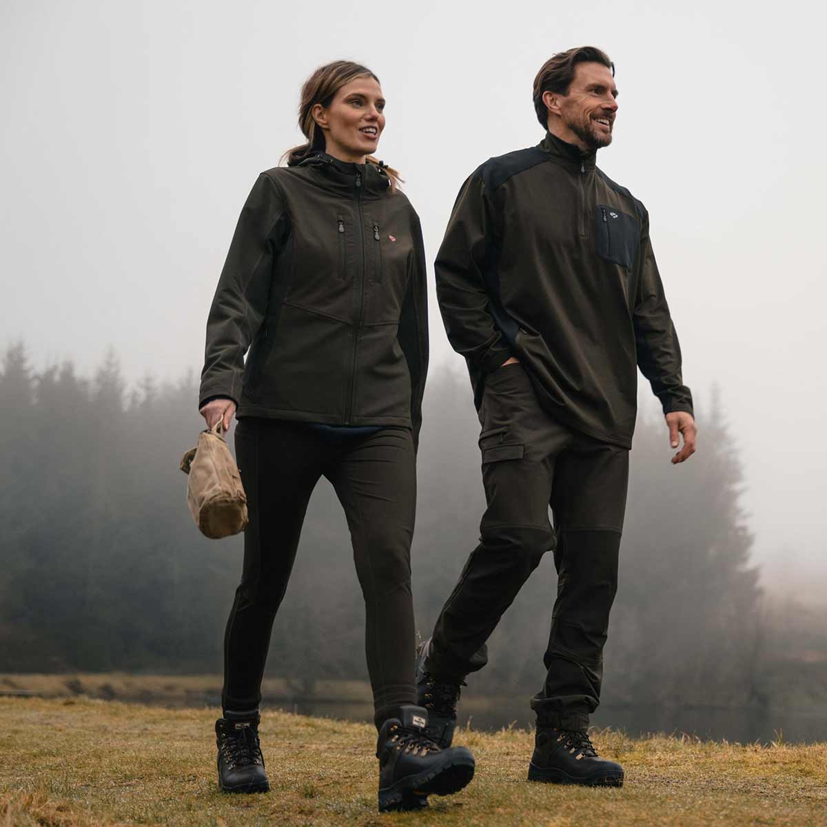 Hoggs of Fife Ardross Ladies 4-Way Active Jacket - Model