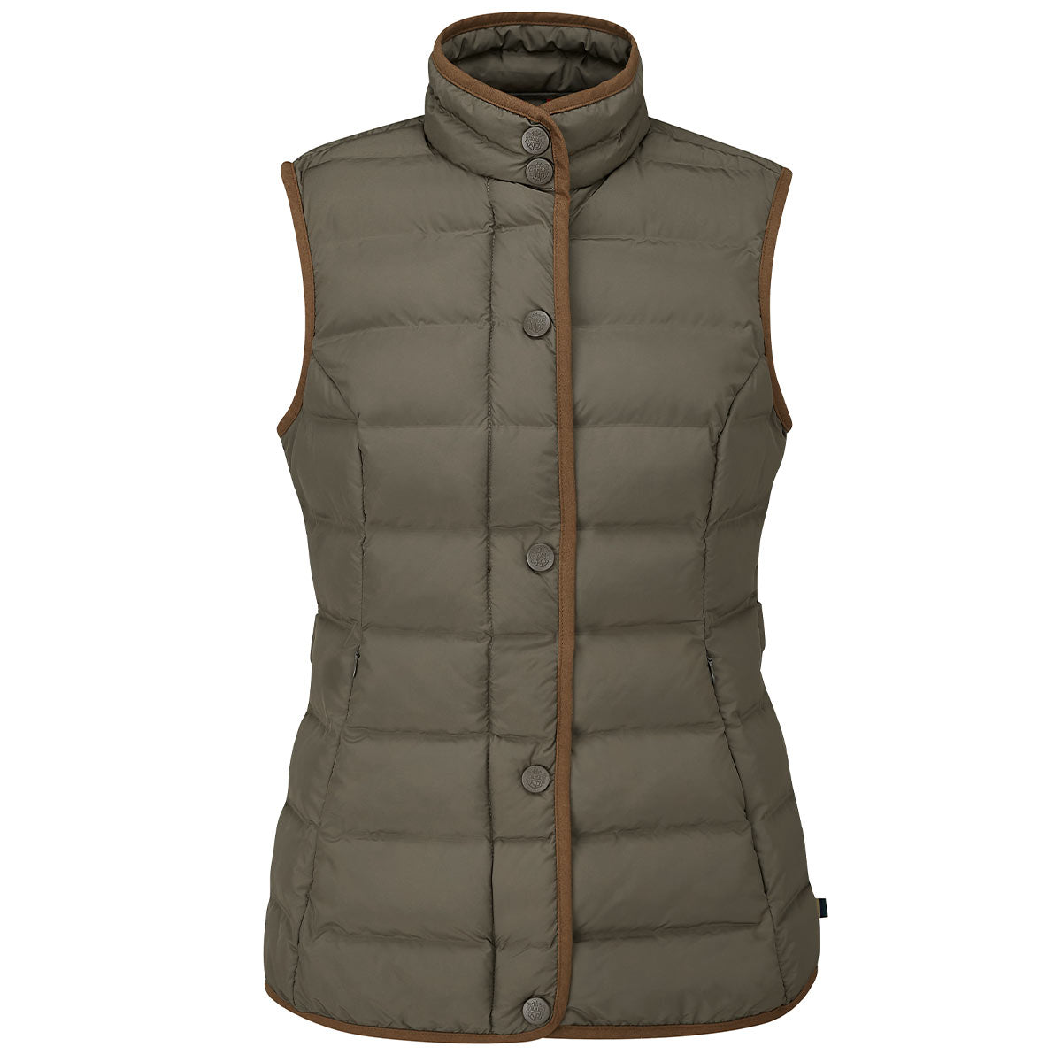 Alan Paine Calsall Ladies Quilted Gilet - Olive