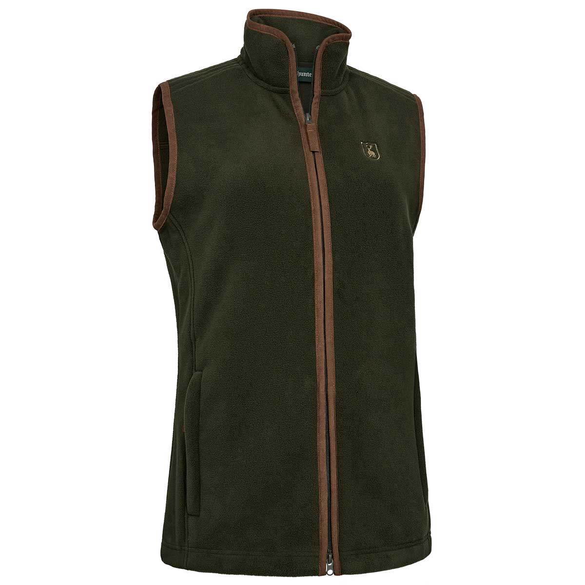 Deerhunter Lady Cumbria Fleece Waistcoat - Forest Ember