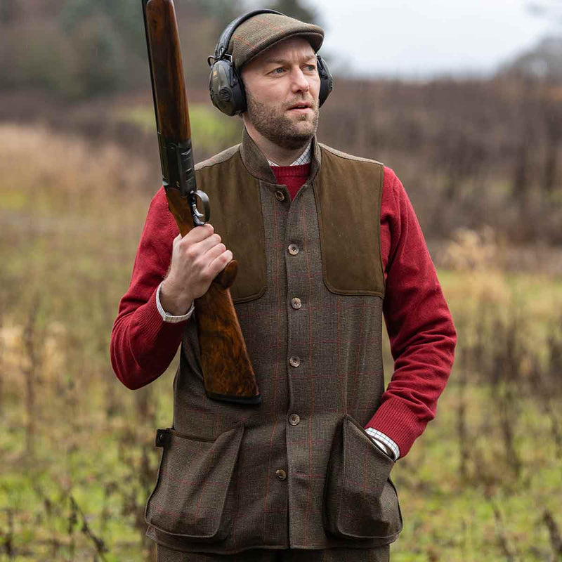 Laksen Hastings Mulland Tweed Shooting vest