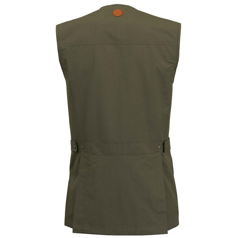 Laksen Marsh Shooting Vest - Rear View