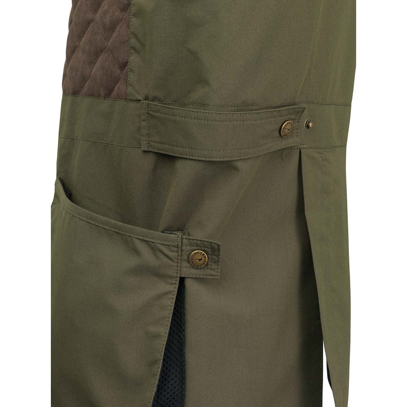 Laksen Marsh Shooting Vest -- Side Detail