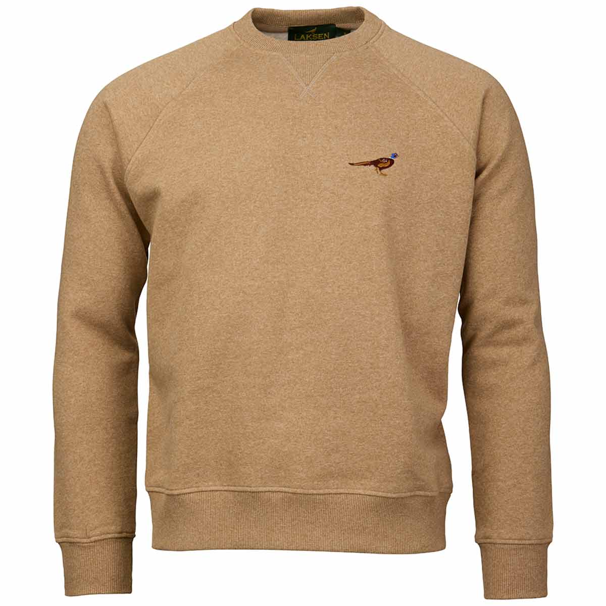 Laksen True Pheasant Logo Sweatshirt - Camel