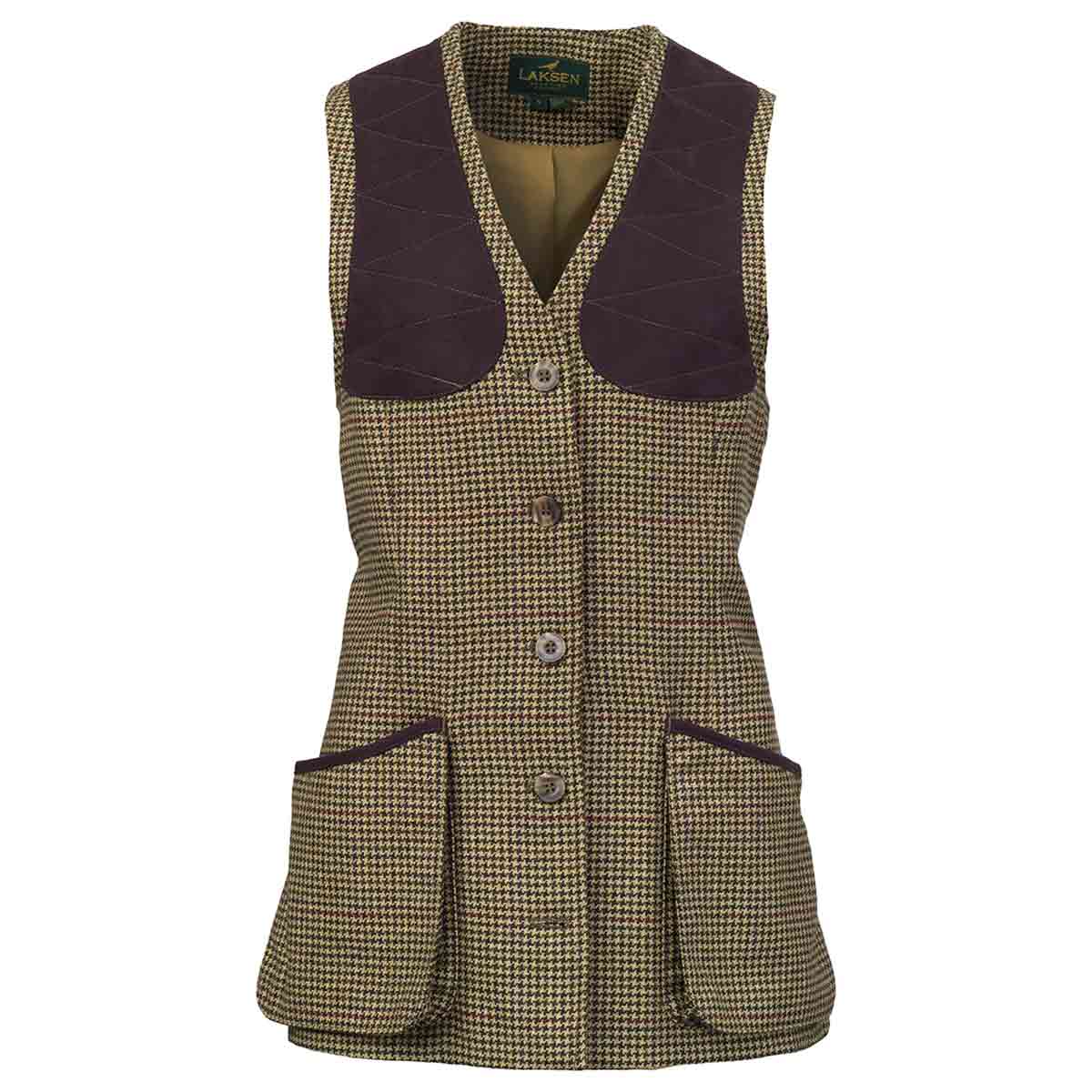 Laksen Lily Women's Beauly Tweed Shooting Vest