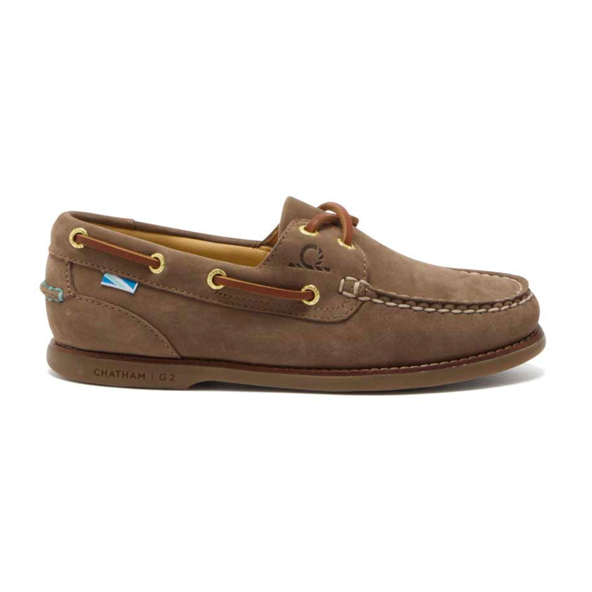Chatham Lyme Lady G2 Deck Shoes - Fossil - Right