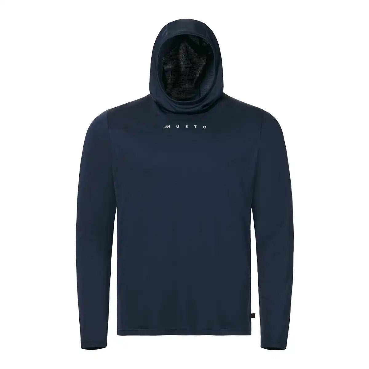 Musto Men’s Evo Crew Sunblock Hoodie Navy - front