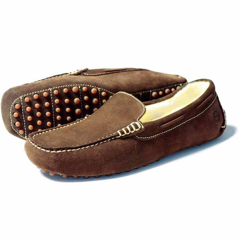 Orca Bay Mohawk Mens Slippers Brown