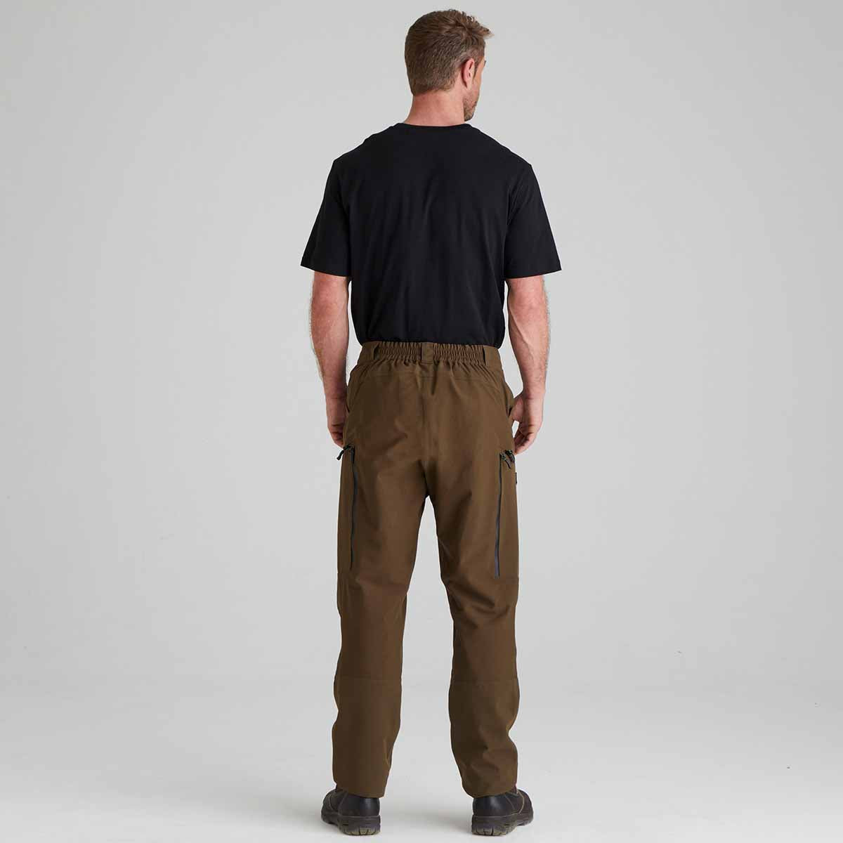 Ridgeline Cambrian Trousers - Bark - Rear
