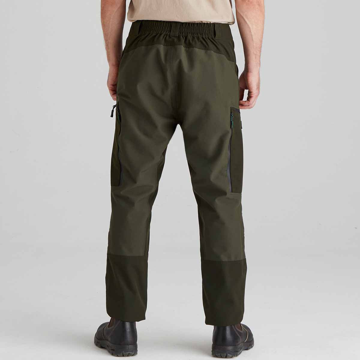Ridgeline Cambrian Trousers - Deep Forest - Rear