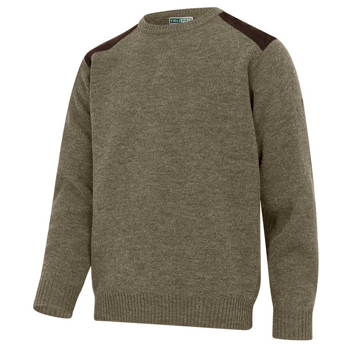 Hoggs of Fife Melrose II Crew Neck Pullover - green 