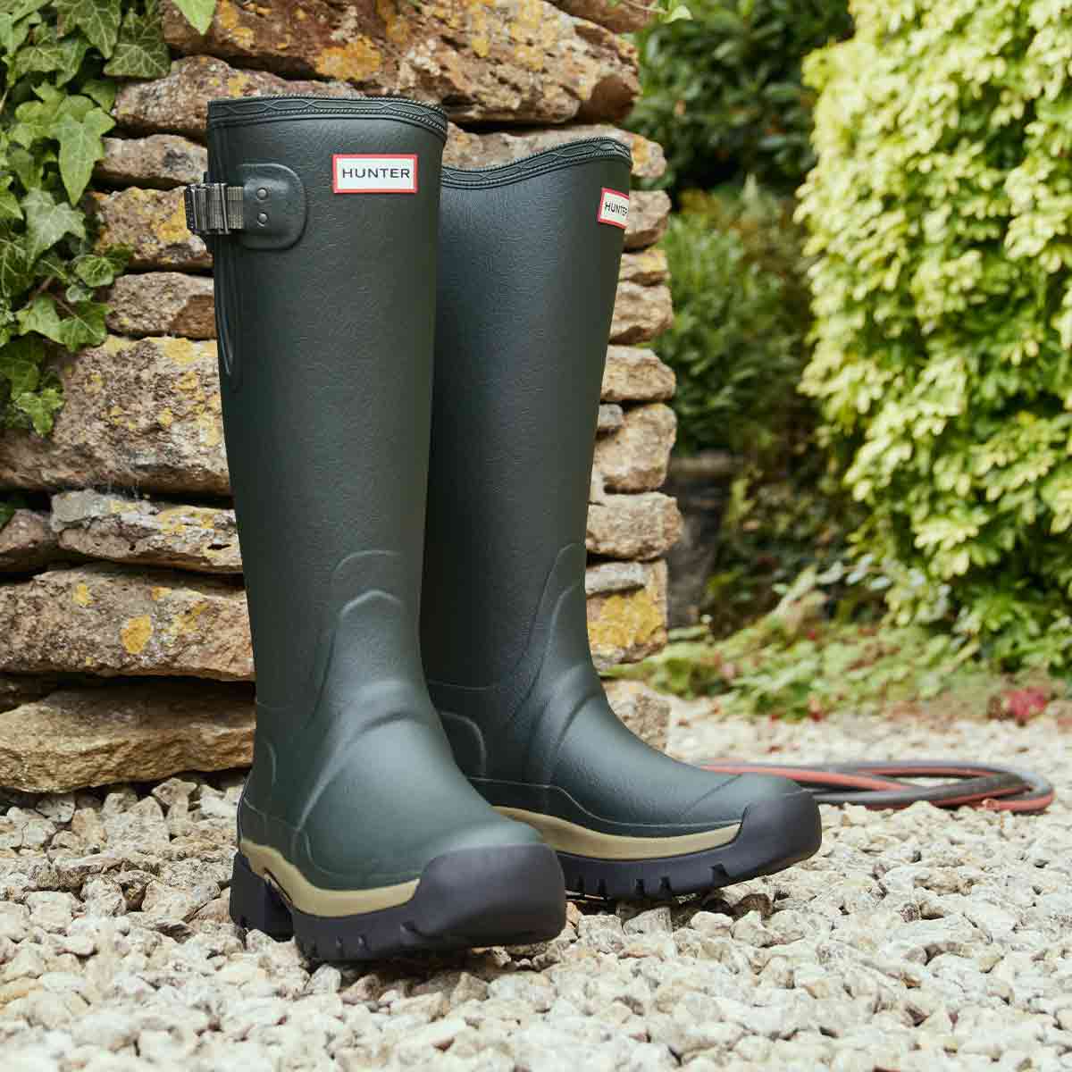 Hunter Men's Balmoral Adjustable 3mm Neoprene Wellington Boots