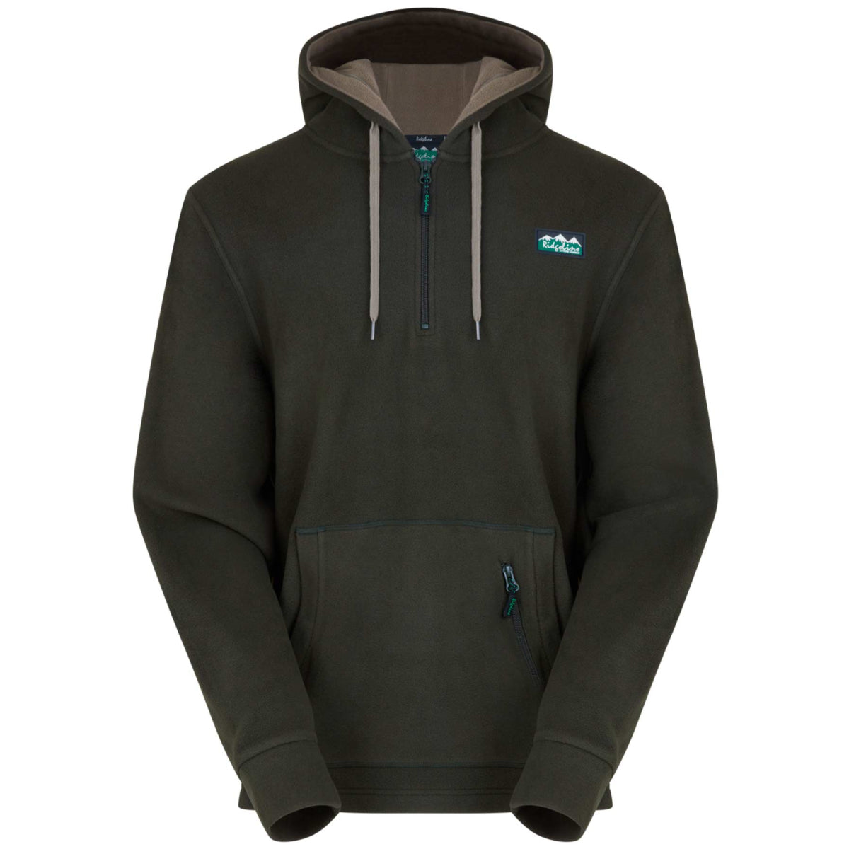 Ridgeline Ballistic Fleece Hoodie - Deep Forest