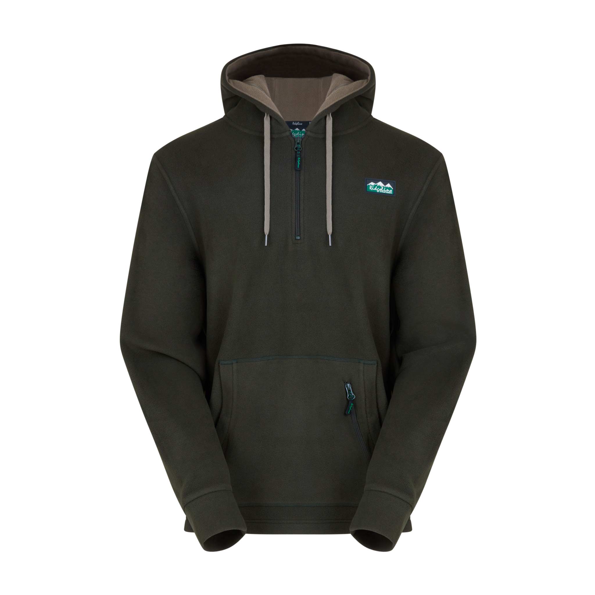 Ridgeline Ballistic Fleece Hoodie - Deep Forest