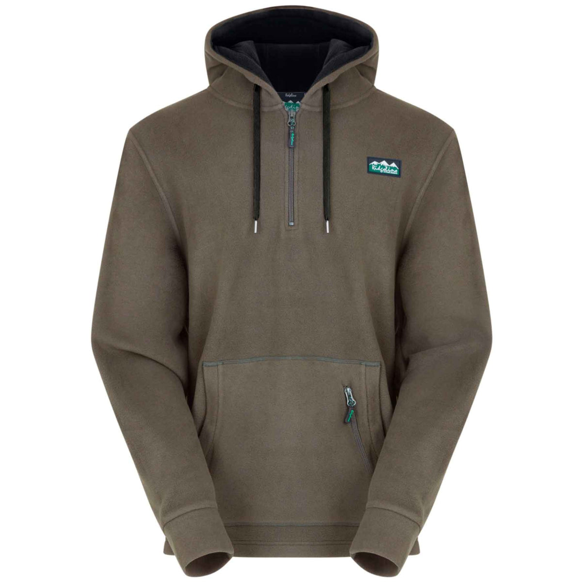 Ridgeline Ballistic Fleece Hoodie - Smokey olive