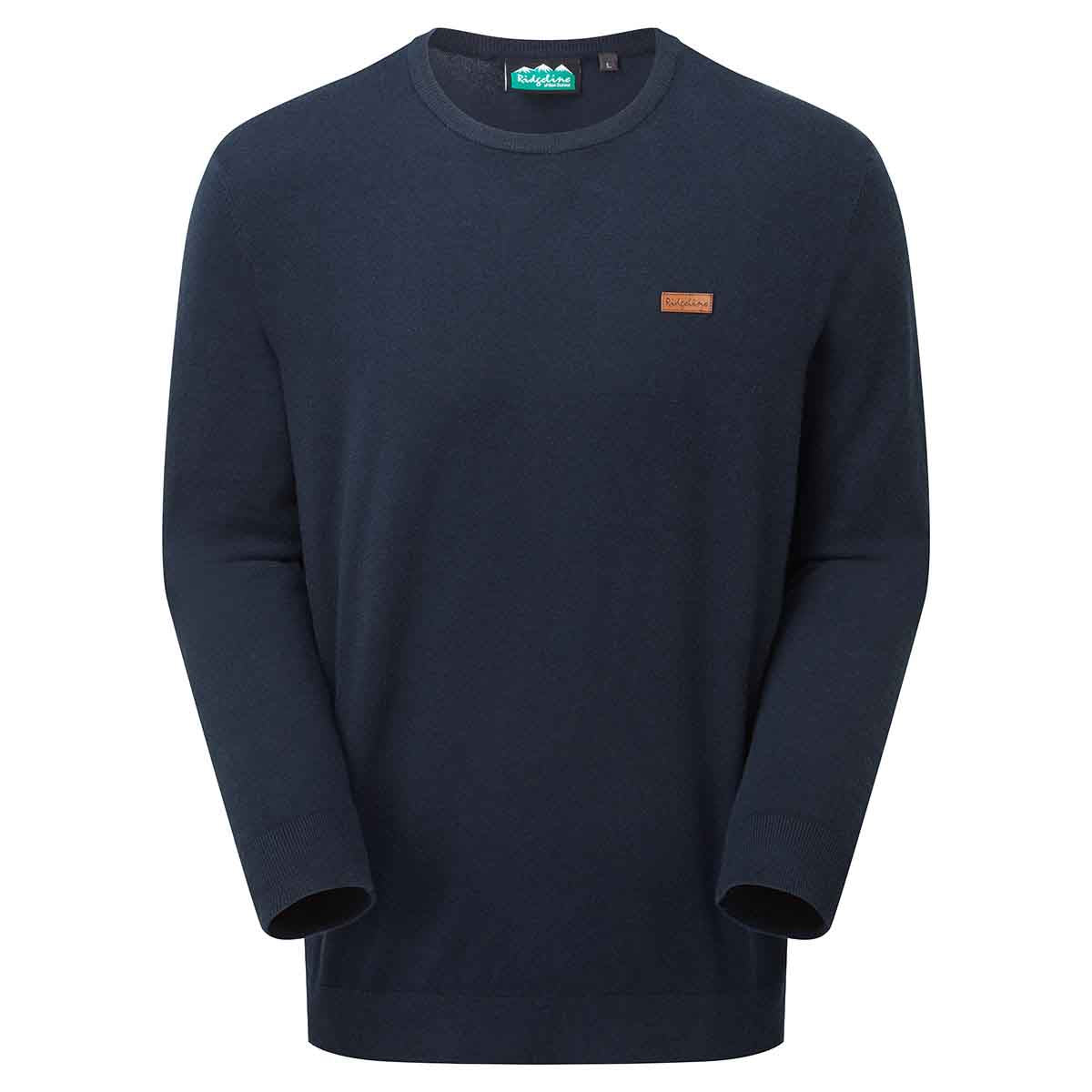 Ridgeline Men's Hartland Crew Neck Jumper - Navy
